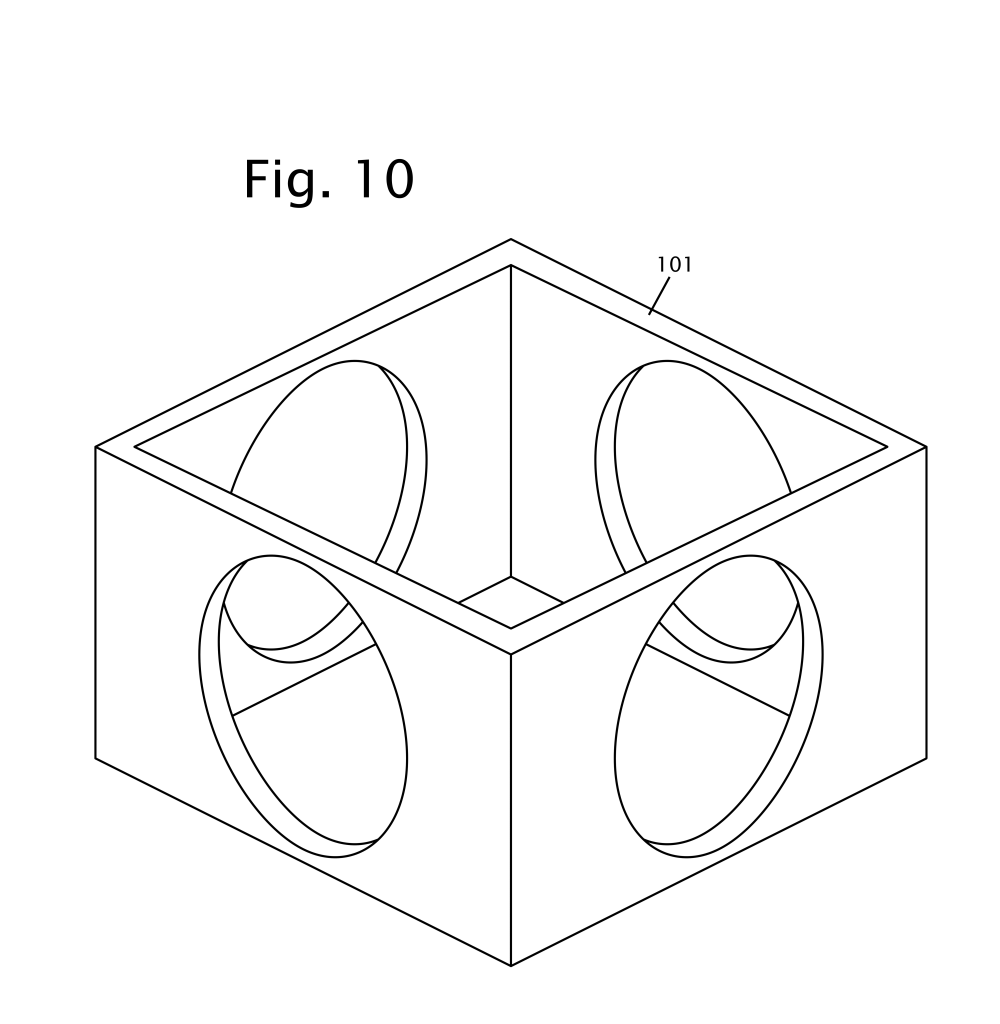 4 sided Locking Collar