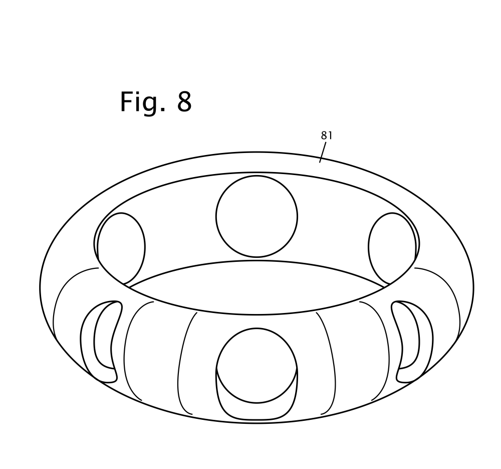 Torus shaped Locking Collar